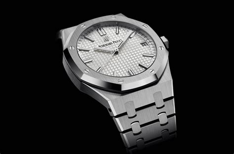 ap royal oak silver dial.